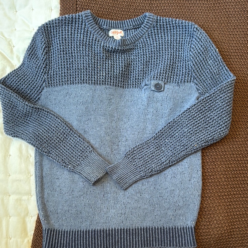 Kid’s boys blue Sweater